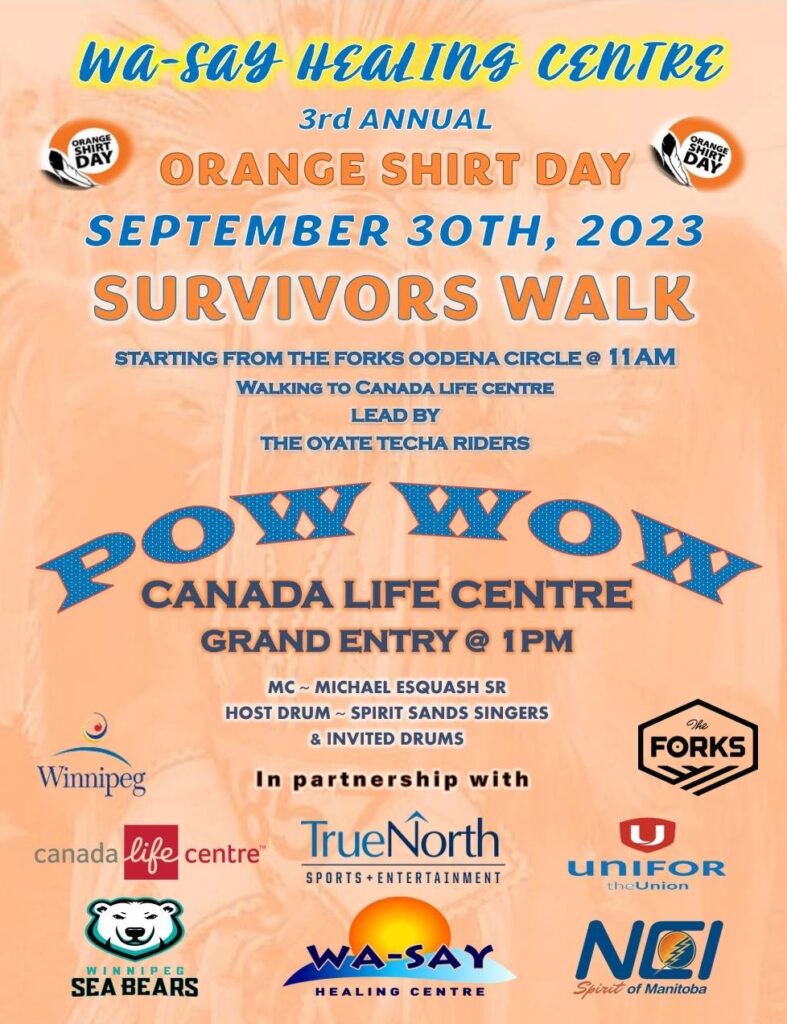 What's up: Orange Shirt Day events this weekend – Winnipeg Free Press